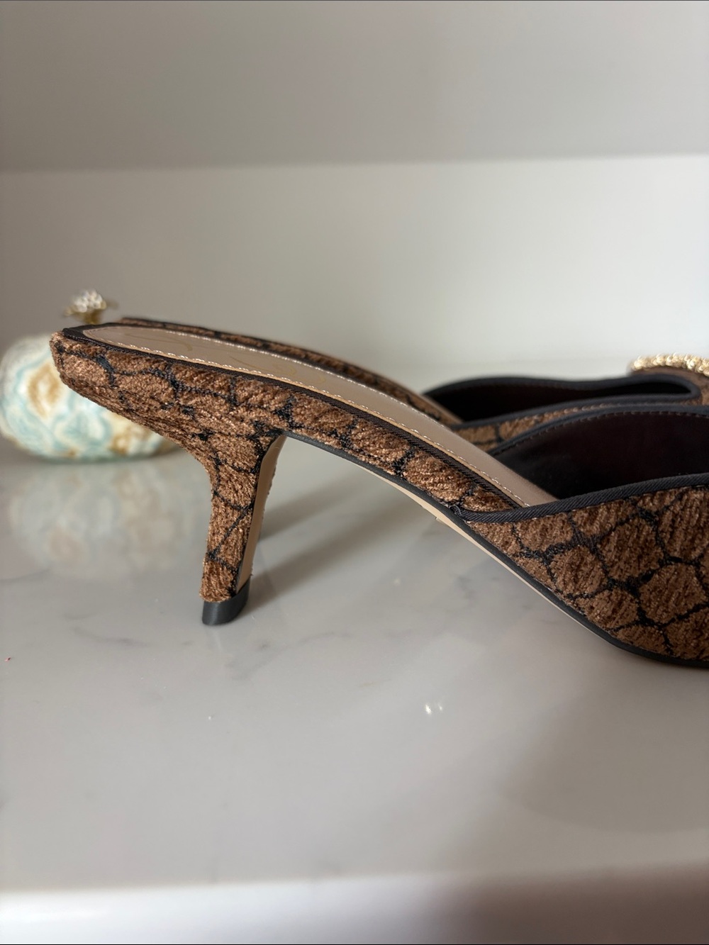 Sam Edelman boucle kitten heel mule - Picture 3 of 6